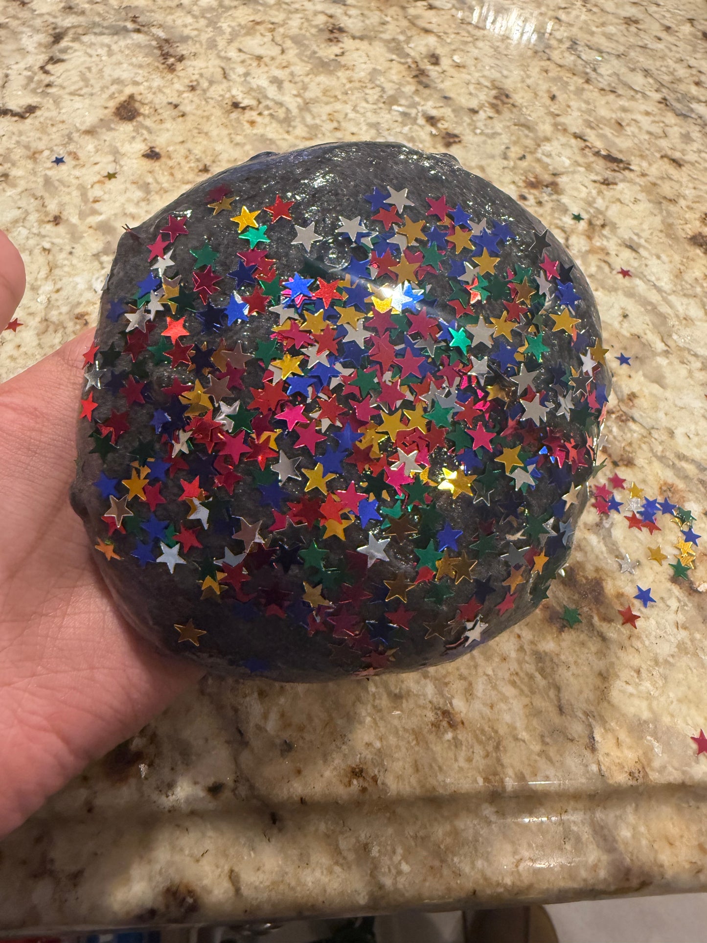 Galaxy (white glue plus clear base)