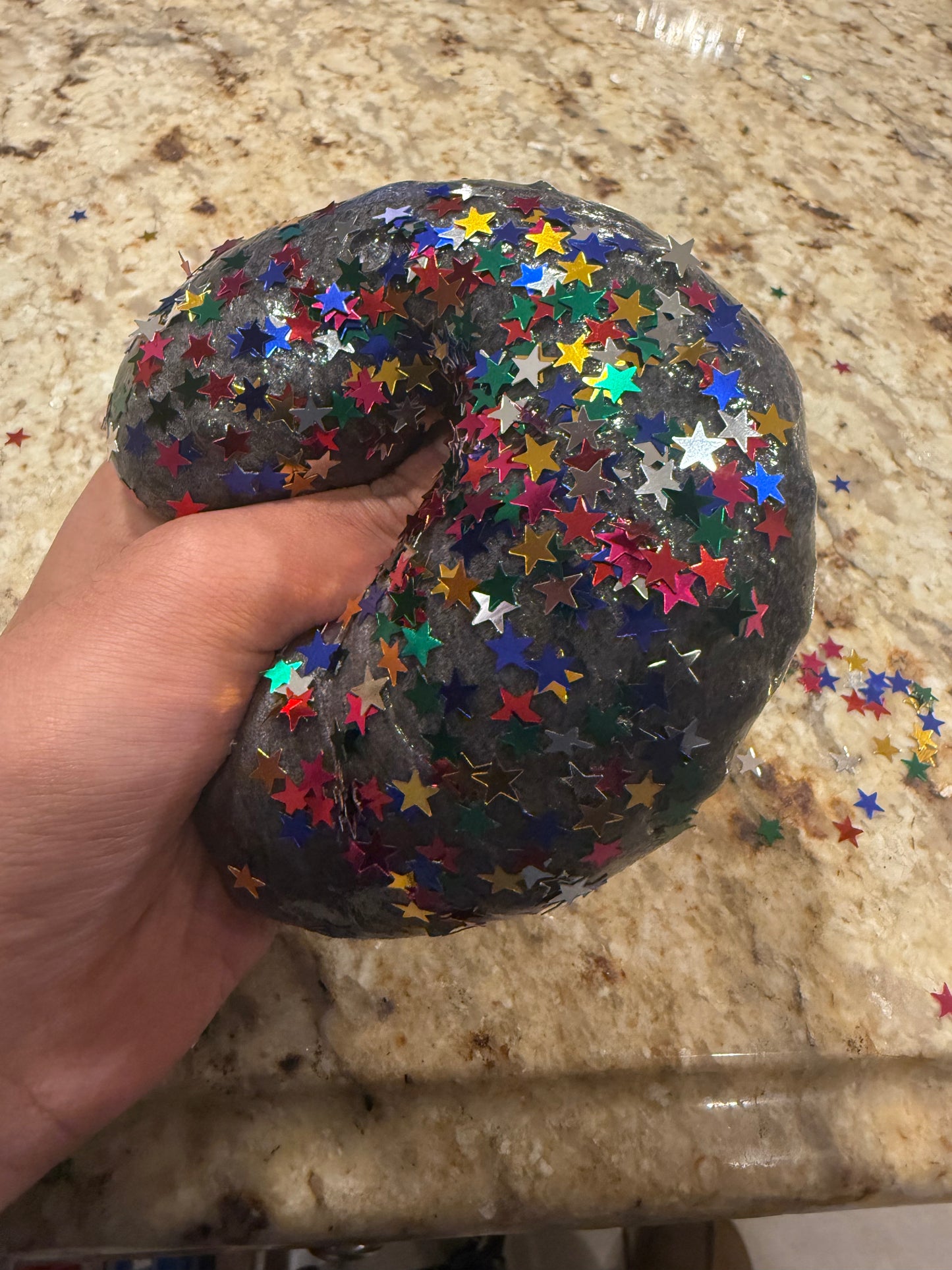 Galaxy (white glue plus clear base)